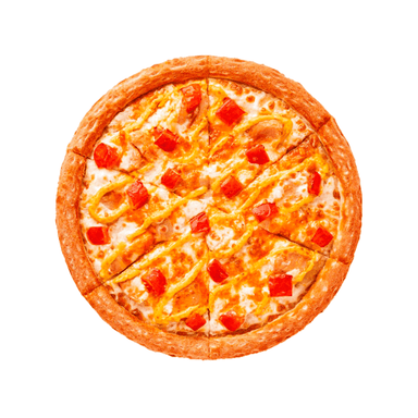 Піца Сирне Курча 25 см (550г)